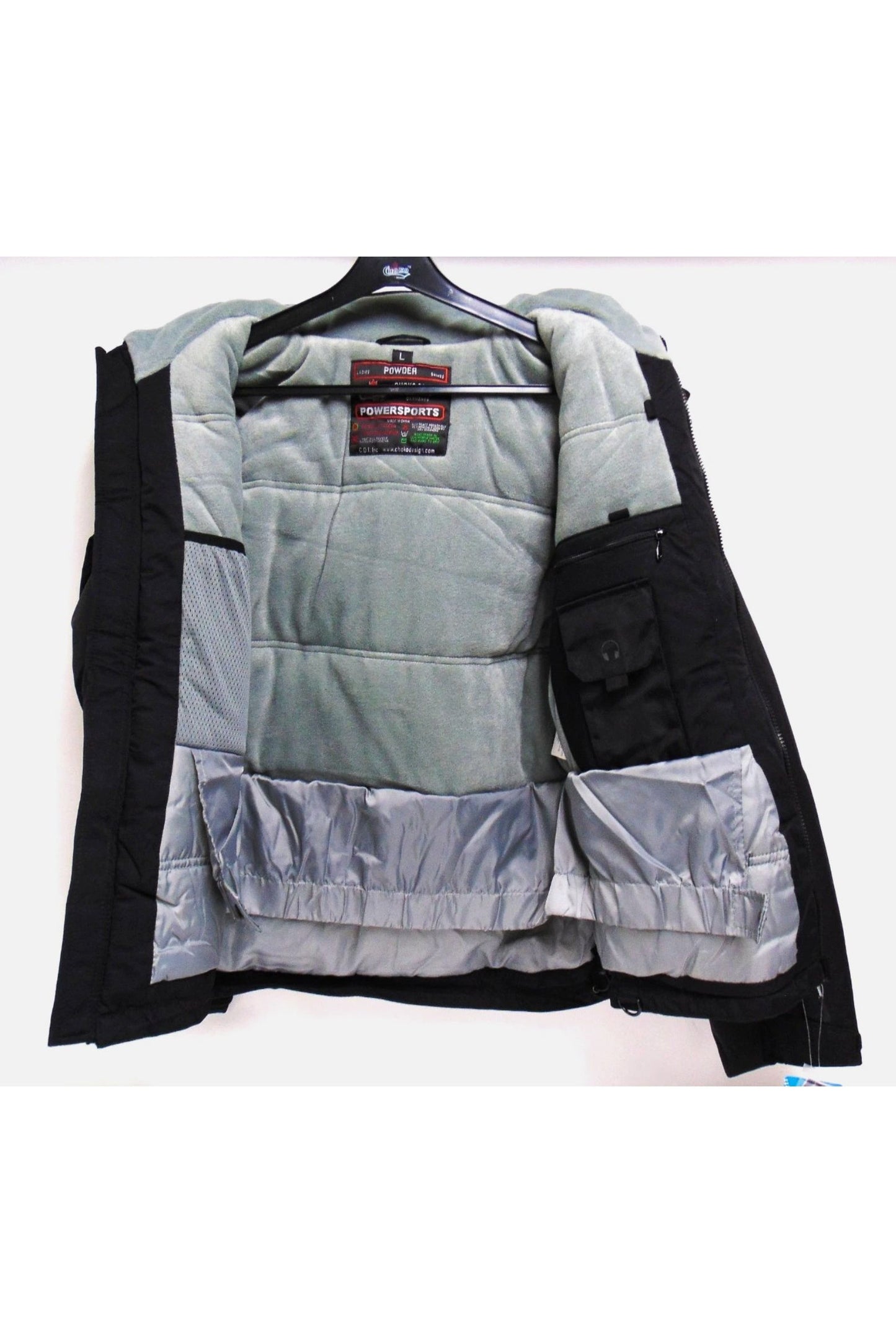 Women's Choko Black Powder Snowmobile Jacket L XL 2XL 3XL 186122-0