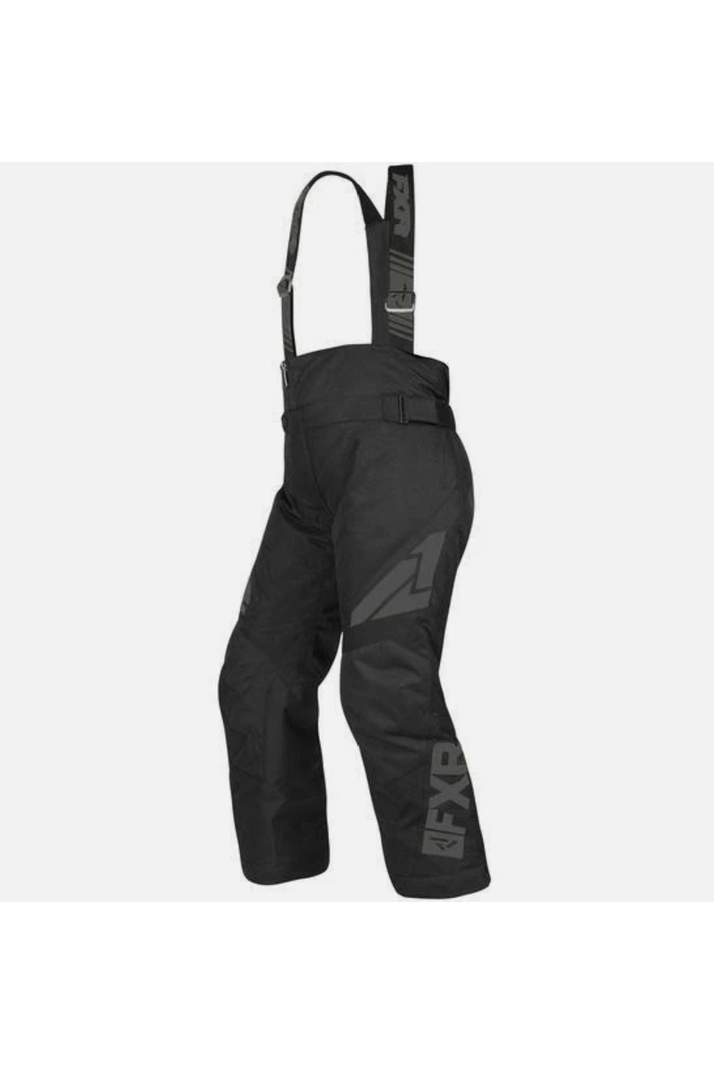 FXR Children's Kids Snowmobile Clutch Pants Bibs Black 6 190500-1010