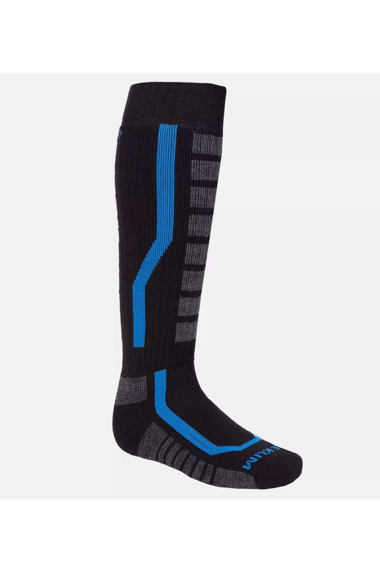 Klim Men's Snowmobile Aggressor Socks 2.0 Black & Blue L XL 3118-004-140-010