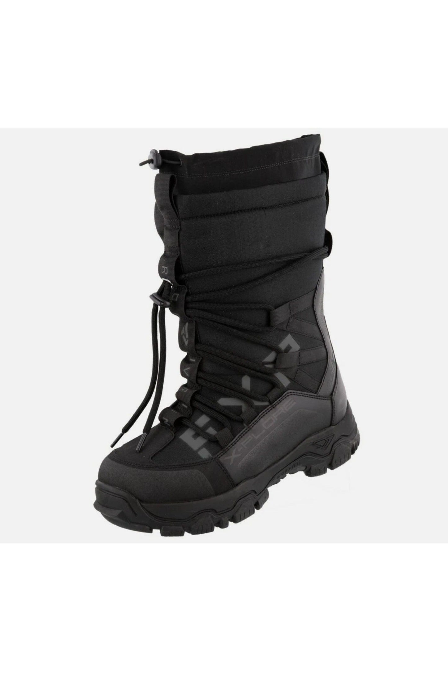 FXR Women's X-Plore Short Snowmobile Boot Black Ops Size 8 220730-1010