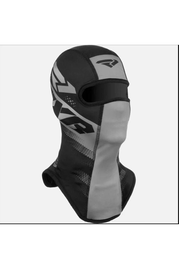 FXR Snowmobile Black & Gray Boost Lite Facemask Balaclava One Size 221666-1000-00