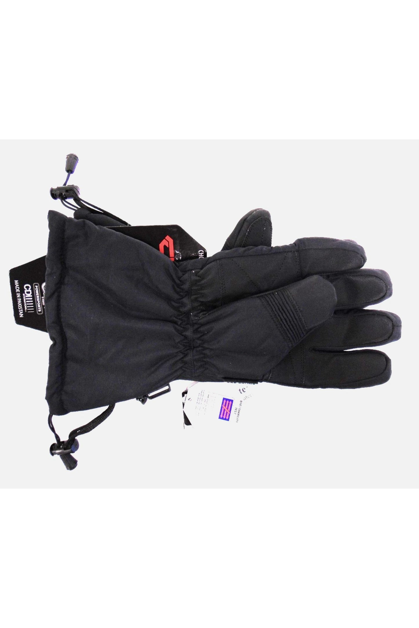Men's Choko Black Breaker Nylon Snowmobile Gloves S M L XL 225609-00
