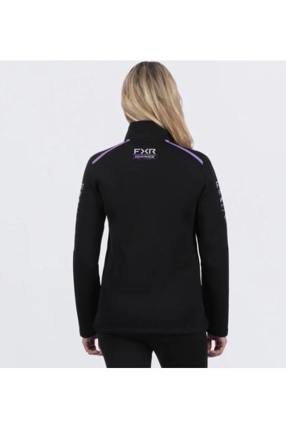 Women's FXR Amethyst Purple Race Division Tech Zip Up S M L XL 2X 3X 261203-1084