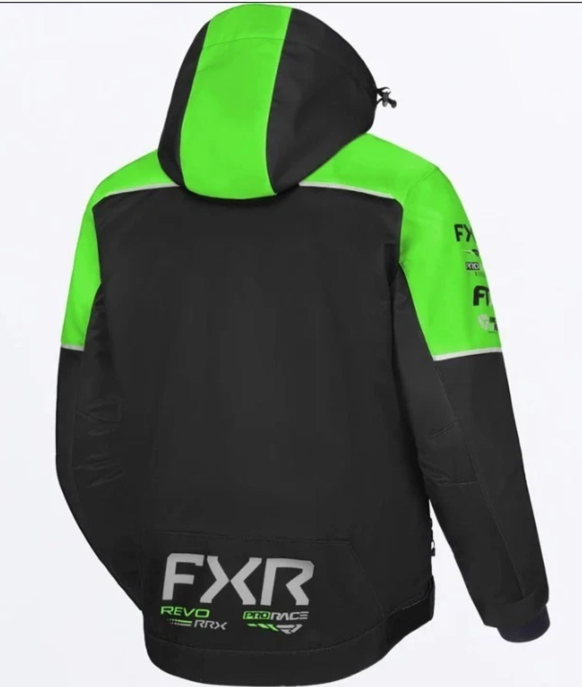 Men's FXR Lime Green Revo RRX 2in1 Snowmobile Jacket M L XL 2XL 3XL 270057-1070
