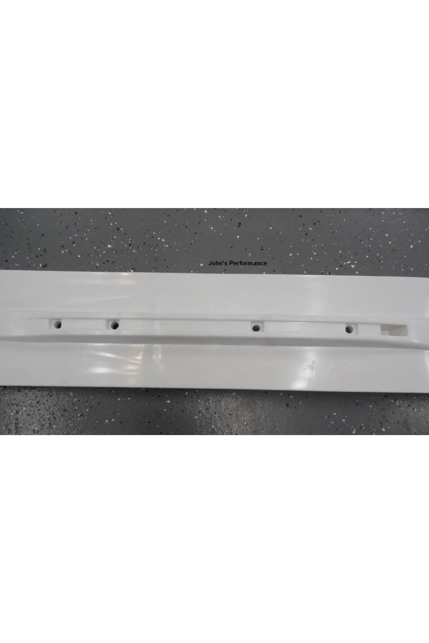 One Pair of New OEM White Arctic Cat Snowmobile 6" Saddleless Plastic Trail Skis 3603-255