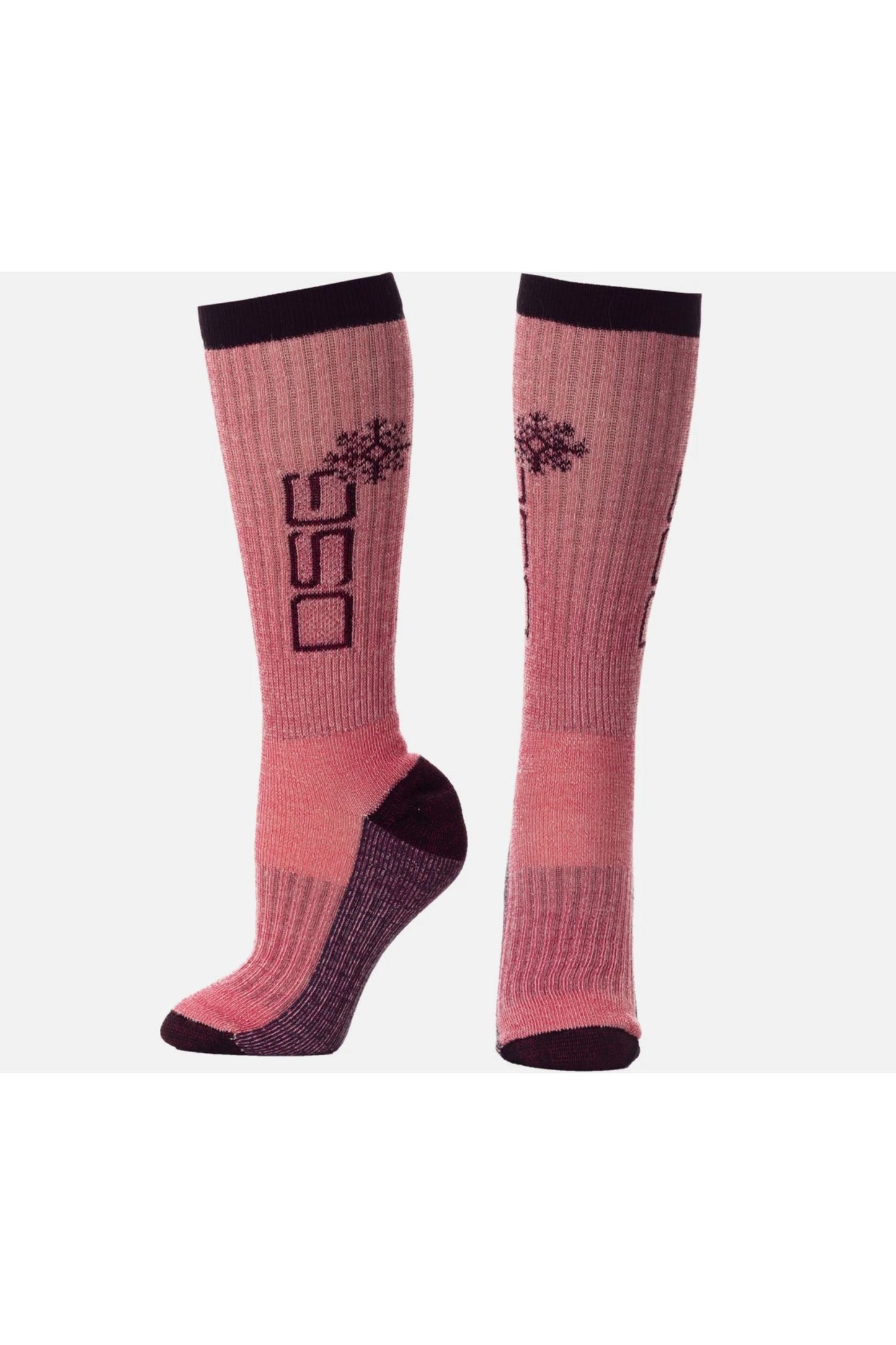 Women's DSG Snowmobile Berry Heavy Weight Socks 462-0808