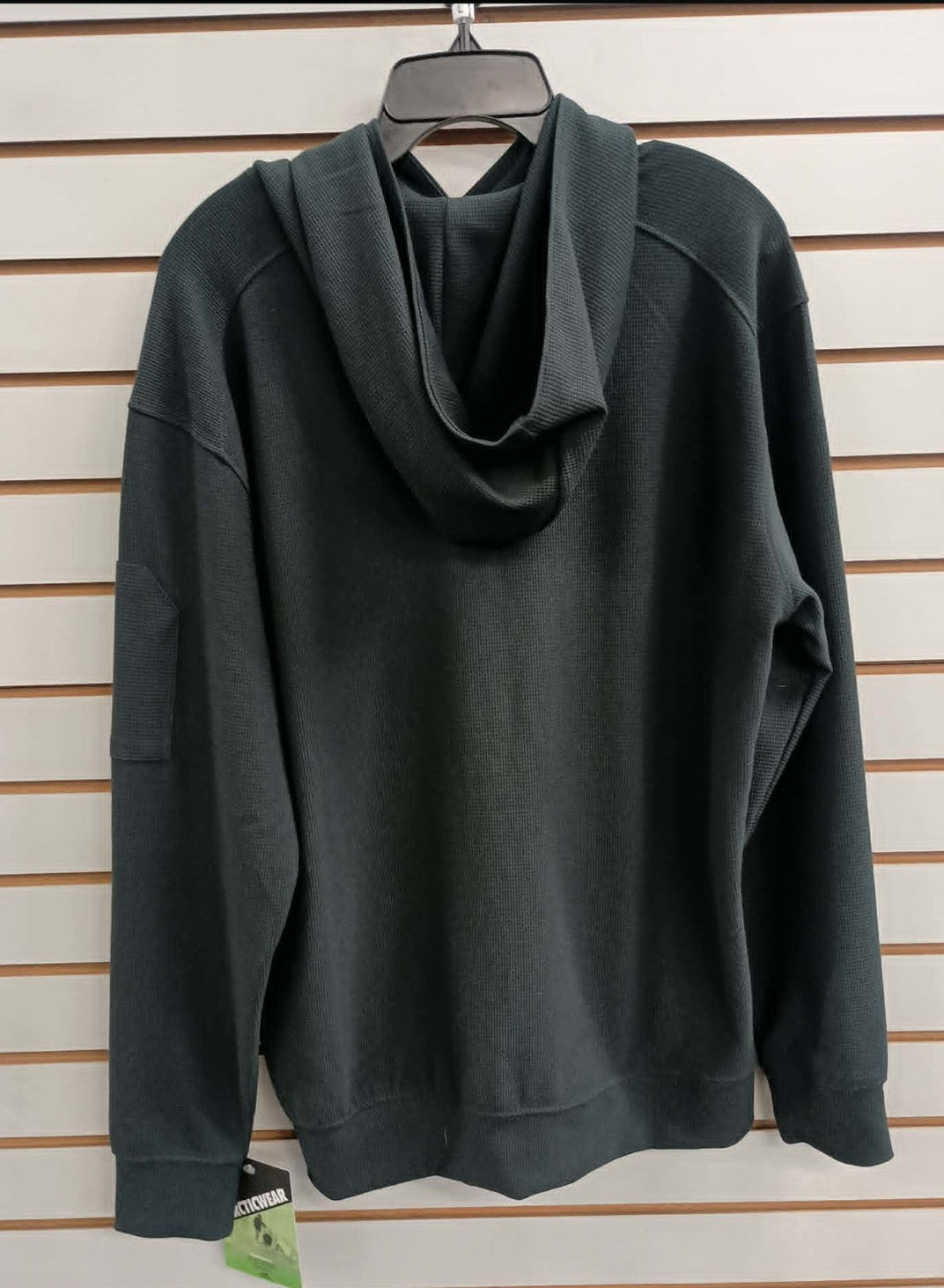 Motorsports Black Waffle Knit Hoodie 5327-05