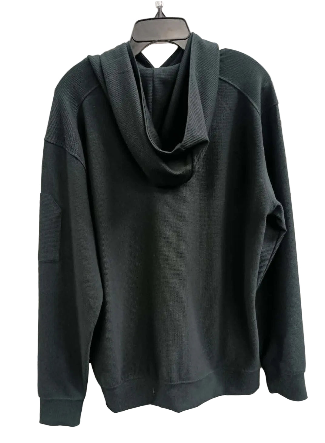 Motorsports Black Waffle Knit Hoodie 5327-05