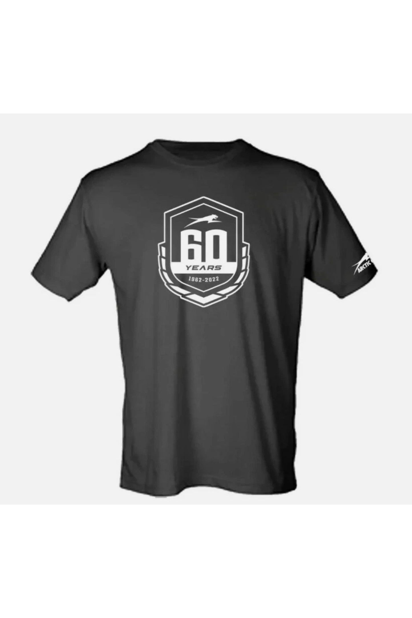 OEM Men's Arctic Cat 60th Anniversary Black T-Shirt M AC21S-M173