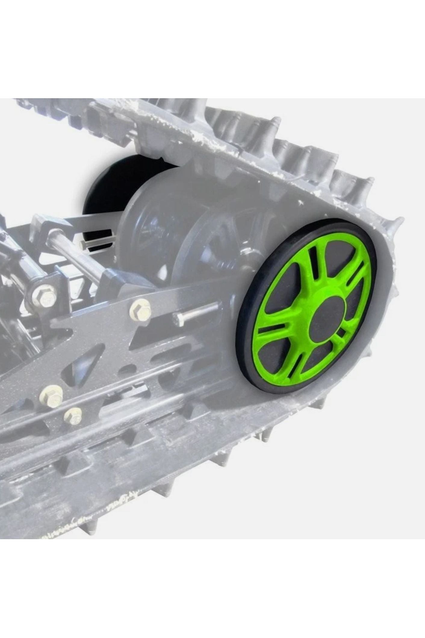 Team Arctic Cat Green Rear Idler Wheel Kit 7.12" 2012-2018 129" Tracks 6639-618