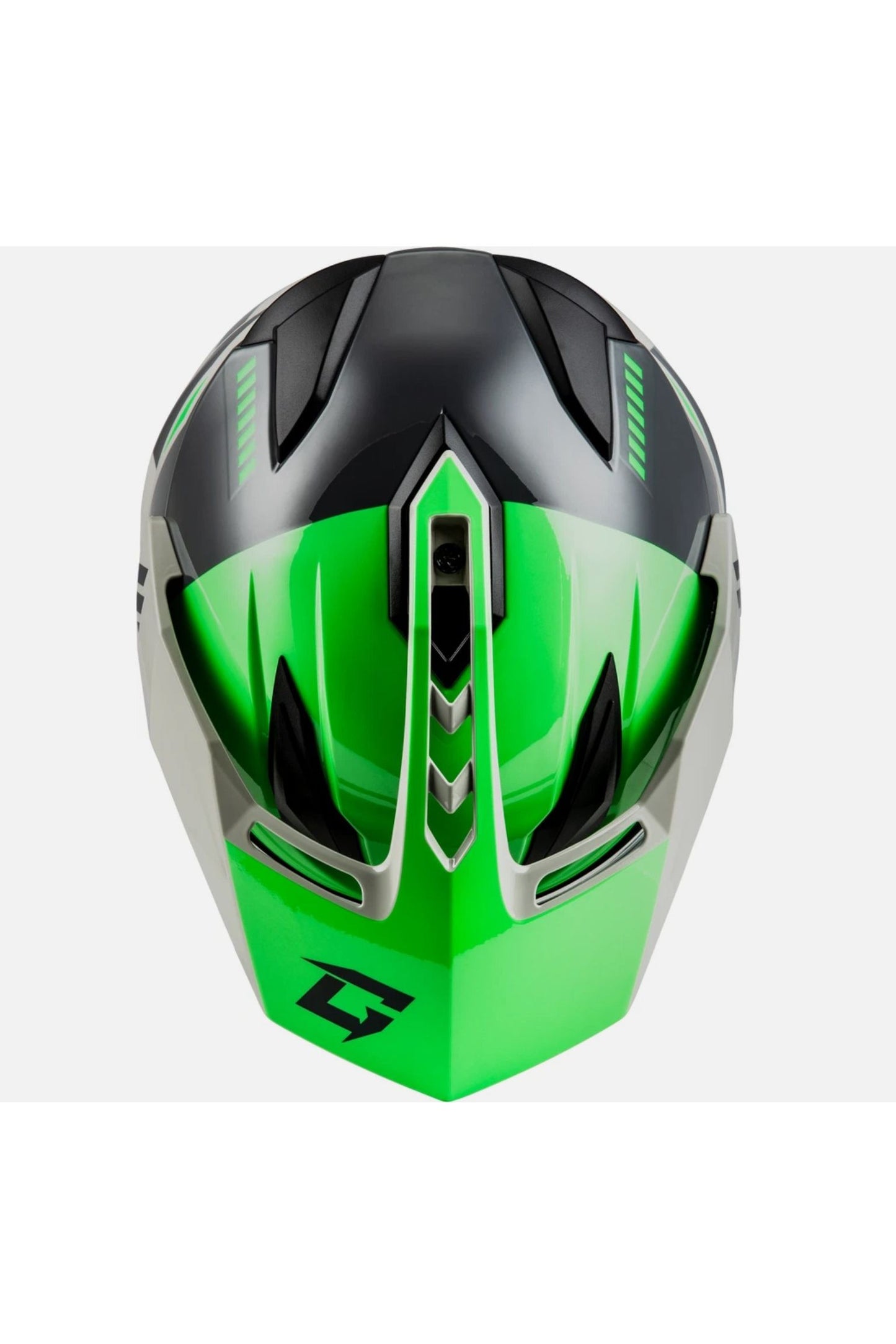 GMAX Snowmobile Green Ronin Helmet Electric Shield GM-11S 2X 3X 72-7278