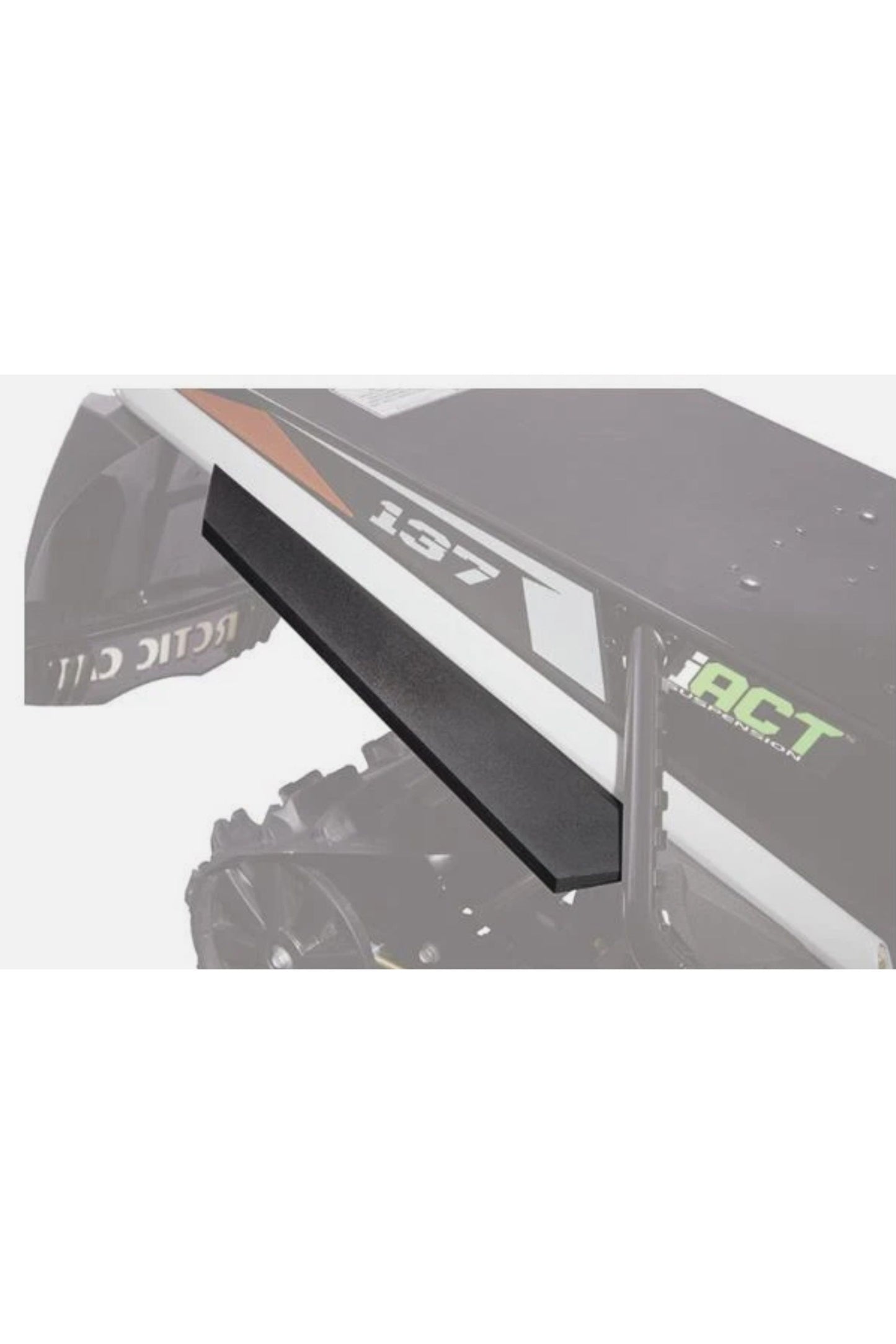 OEM Arctic Cat Snowmobile Black Rear Tunnel Flares Pro Cross Chassis 7639-969