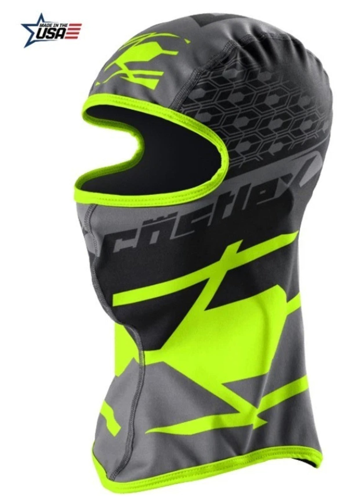 Youth Castle X Hi-Vis Icon Snowmobile Balaclava Facemask 77-129C