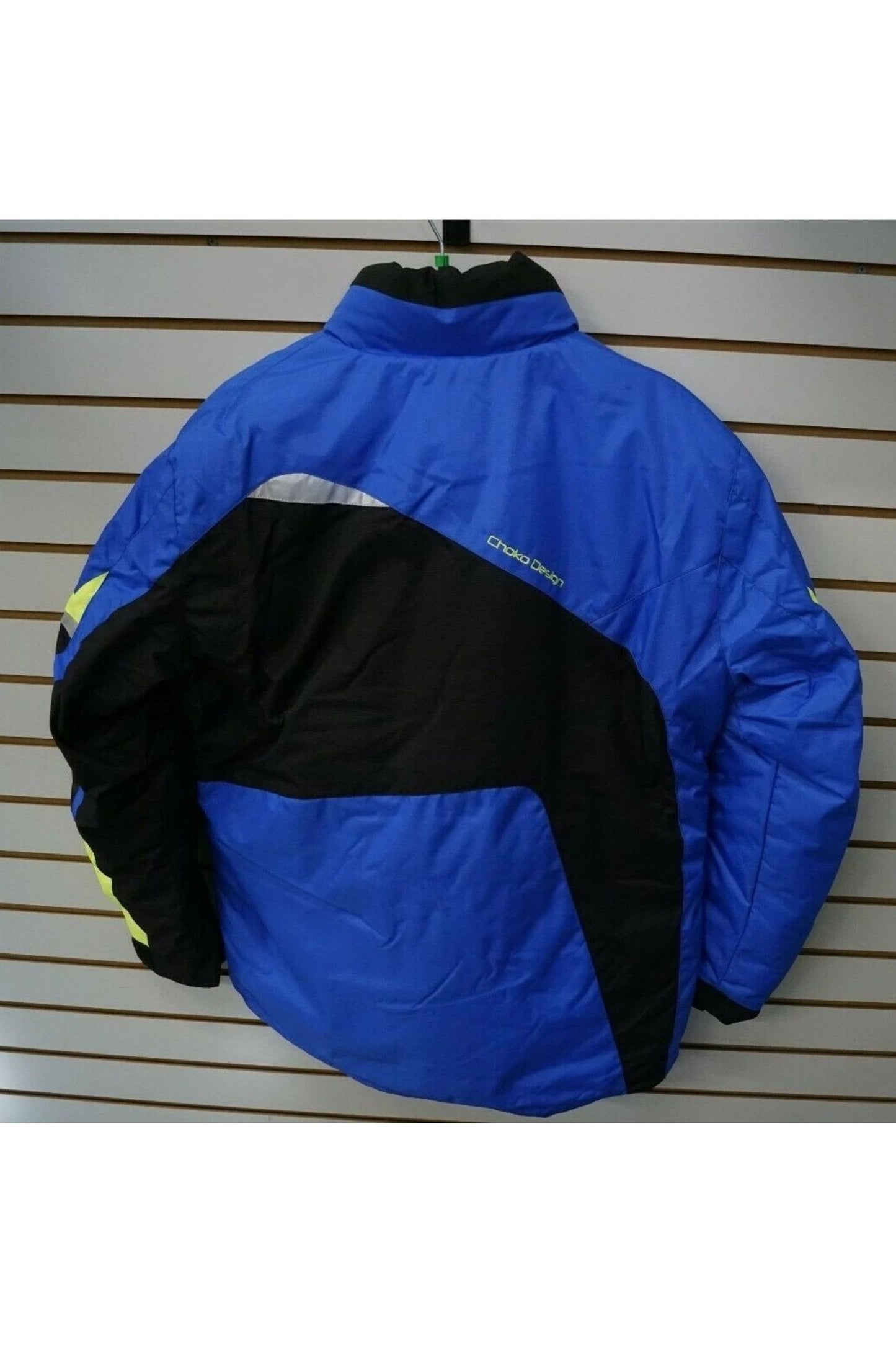 Men's Hi Vis & Royal Blue Choko Pulse Snowmobile Jacket 196120 200