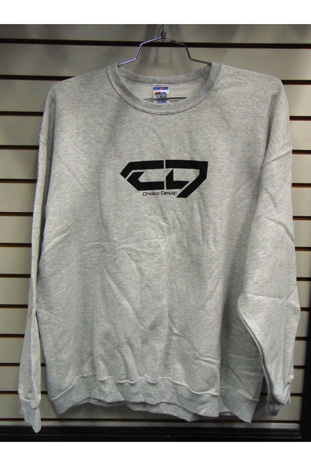 Choko Unisex Crew Neck Sweatshirt Heather Grey 2572J1