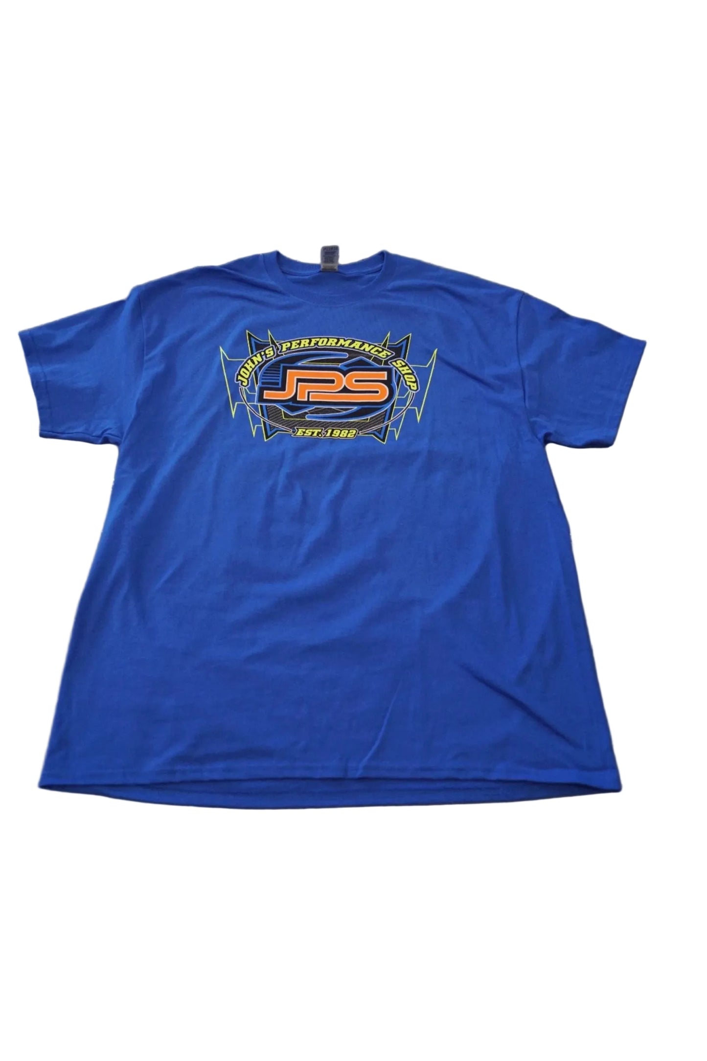 John's Performance JPS Blue Arctic Cat Snowmobile T-Shirt JPSBLT-