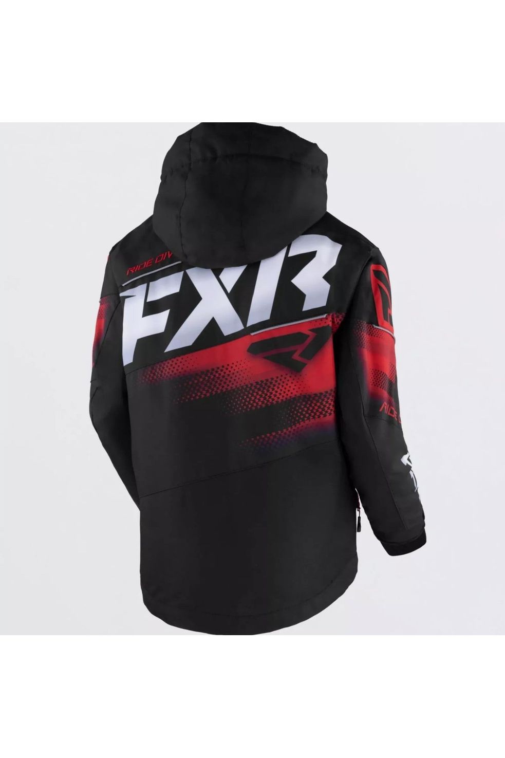 FXR Youth Kids Boost Snowmobile Jacket Red 230407-1020