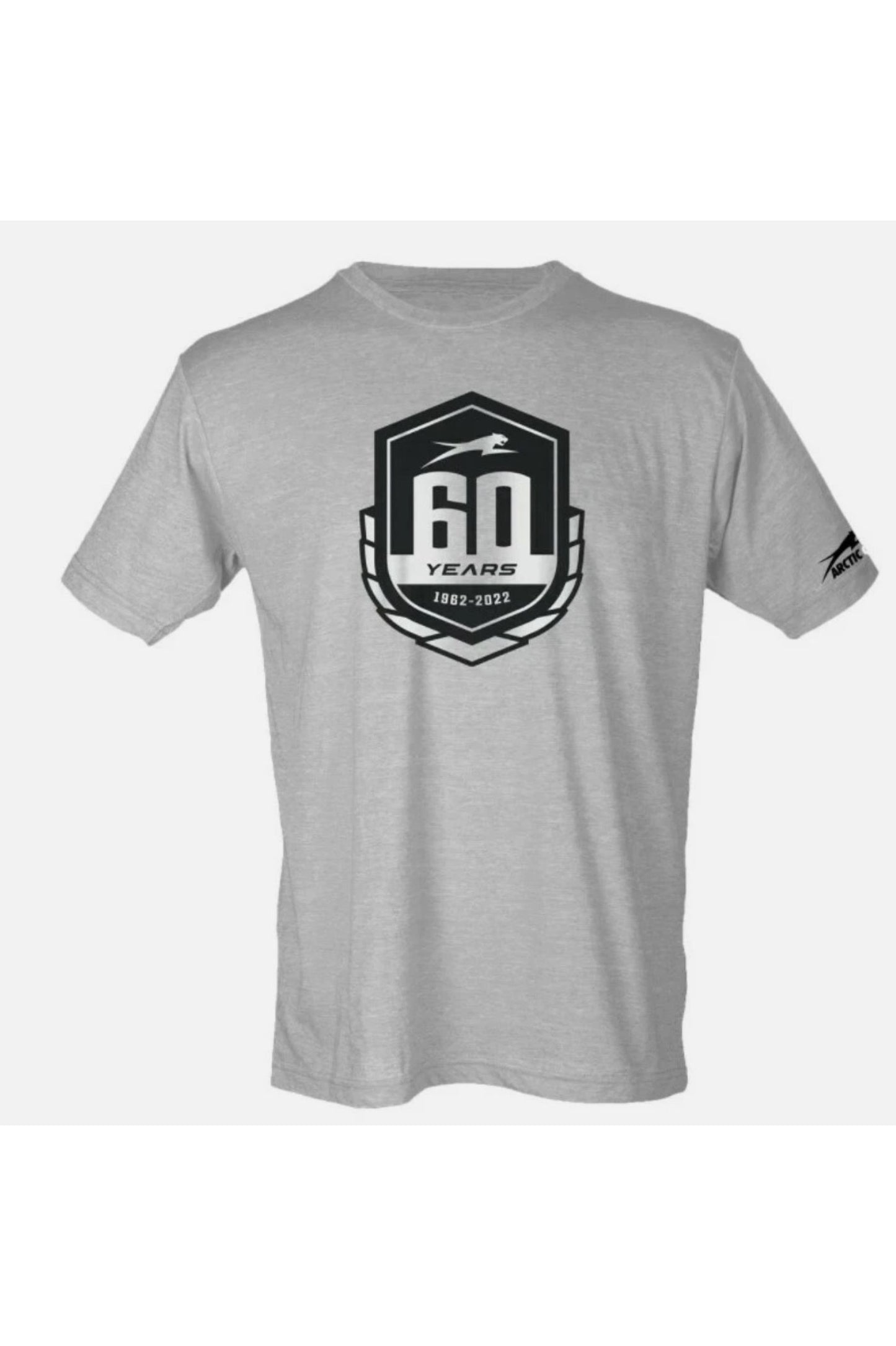 OEM Arctic Cat Men's 60th Anniversary Grey T Shirt M AC21S-M172