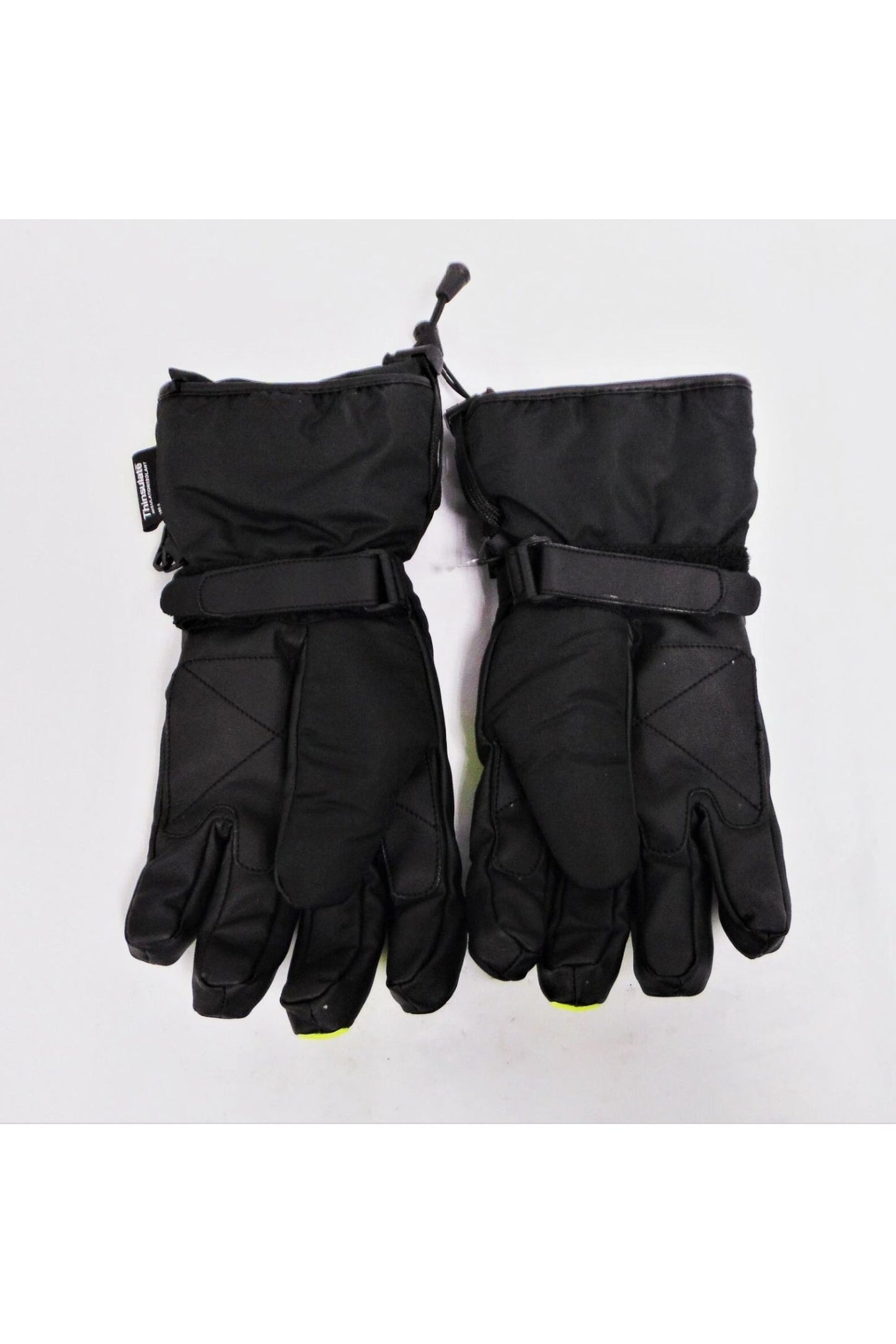 Choko Juniors Safety Lime Hi Vis Snowmobile Gloves XS S M L XL (8-18) 225251