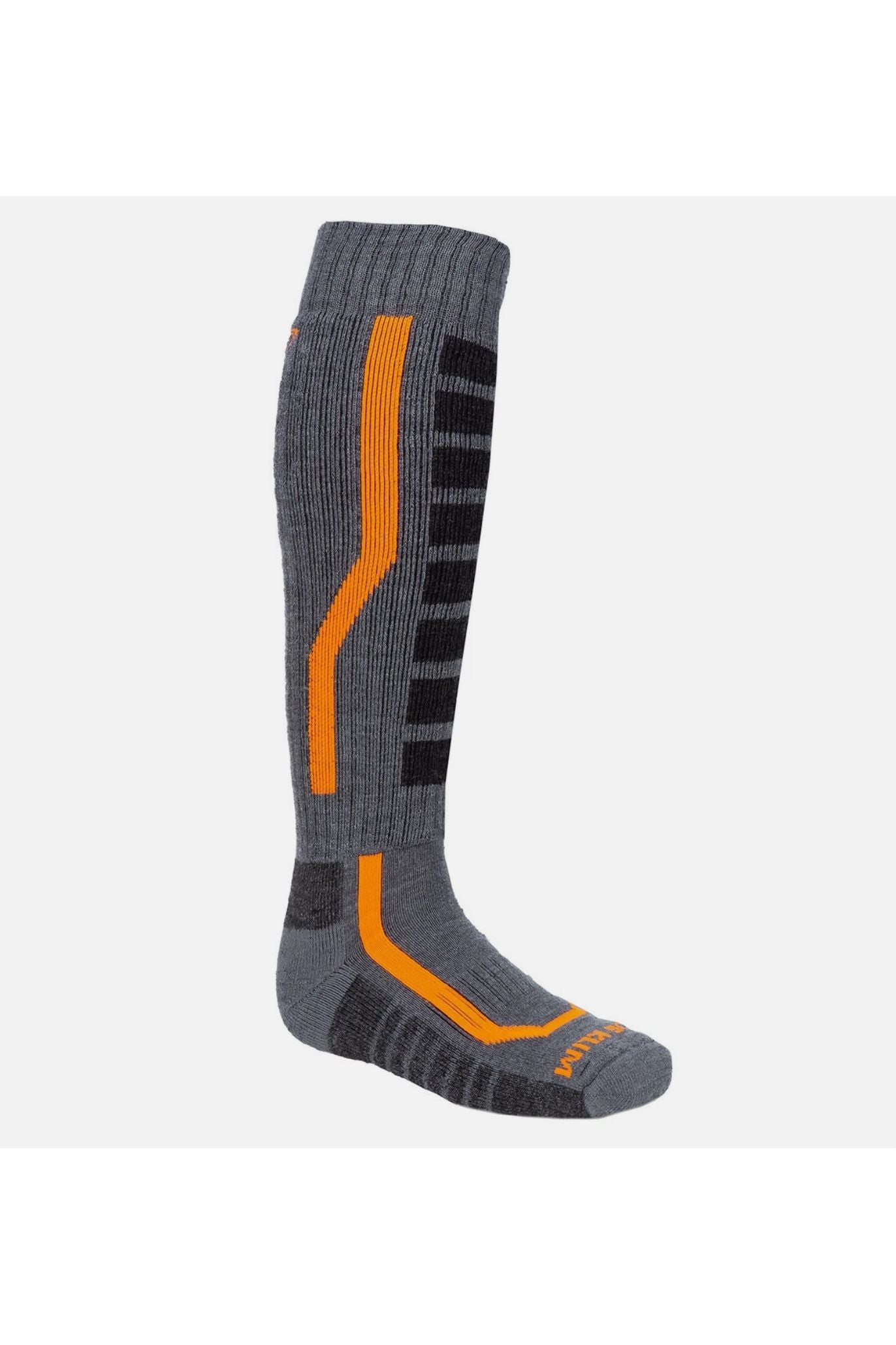 Klim Men's Snowmobile Aggressor Socks 2.0 Castlerock Orange L XL 3118-004-140-654