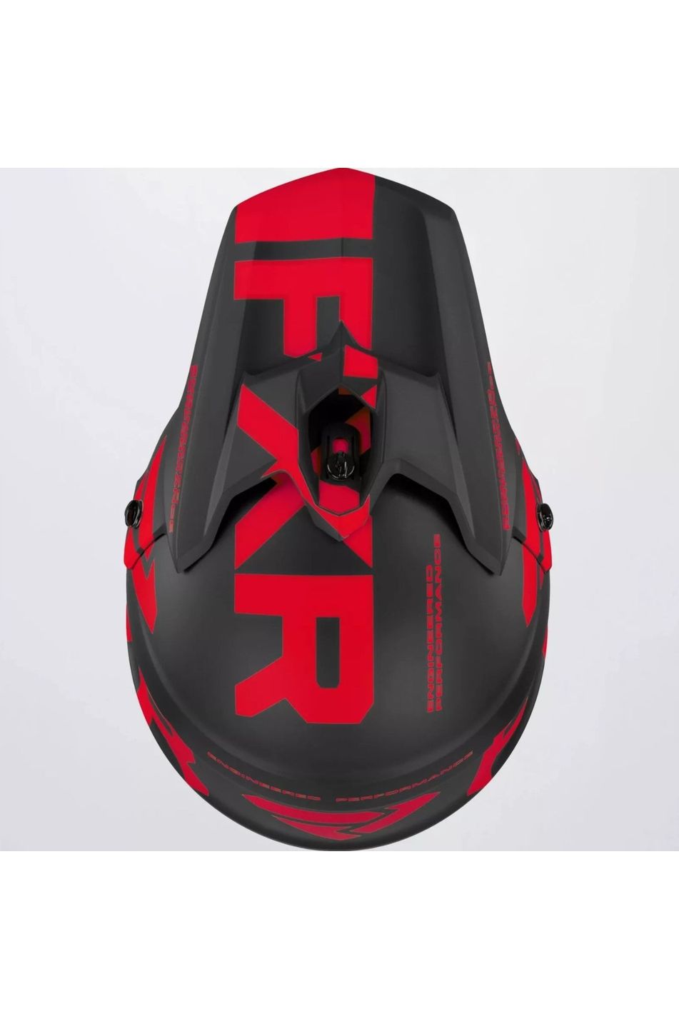 FXR Torque Team Open Snowmobile Helmet Red 220620-1020