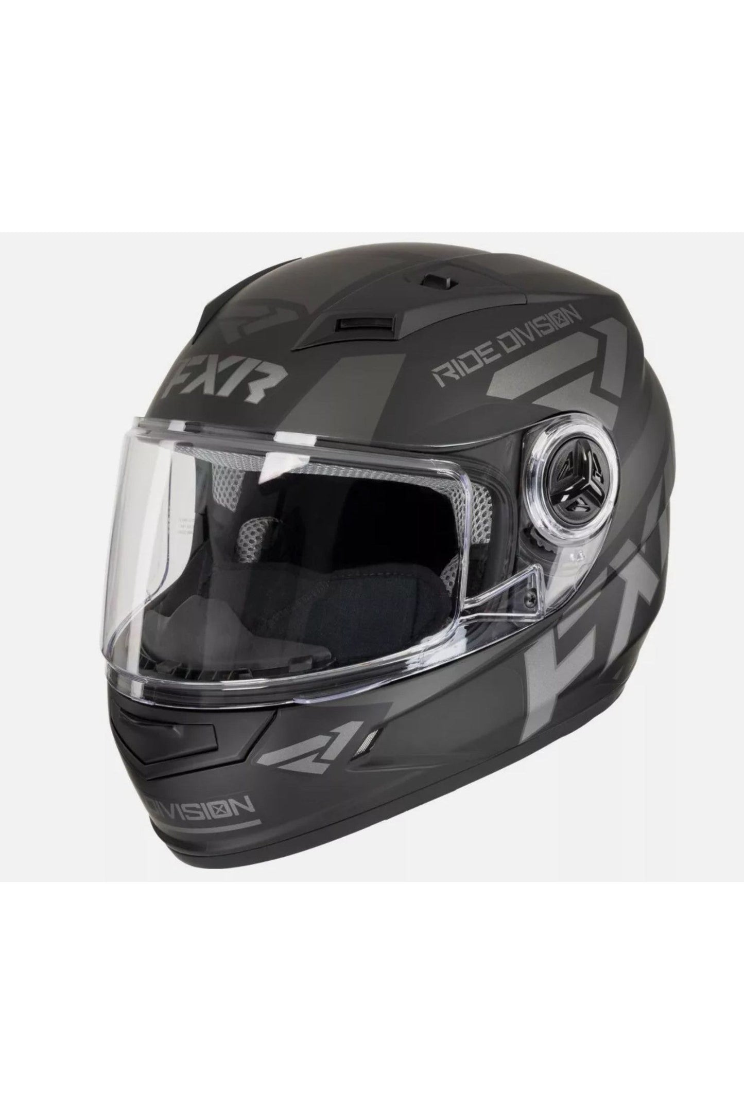 FXR Youth Nitro Core Snowmobile Full Face Helmet Black Ops 220645-1010