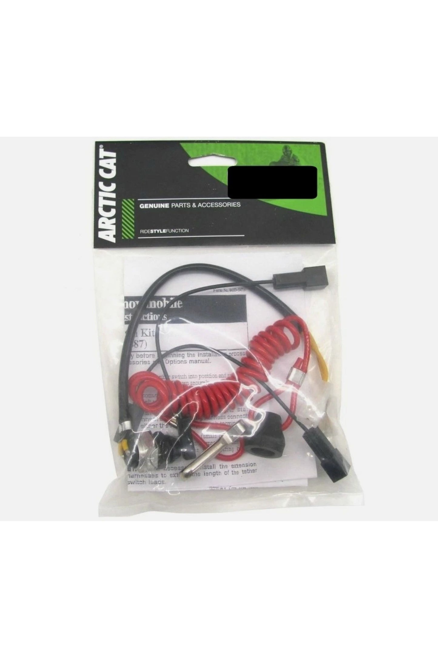 OEM Arctic Cat Snowmobile Safety Tether Cord Kit 1989-1998 Z ZR ZRT 0638-887