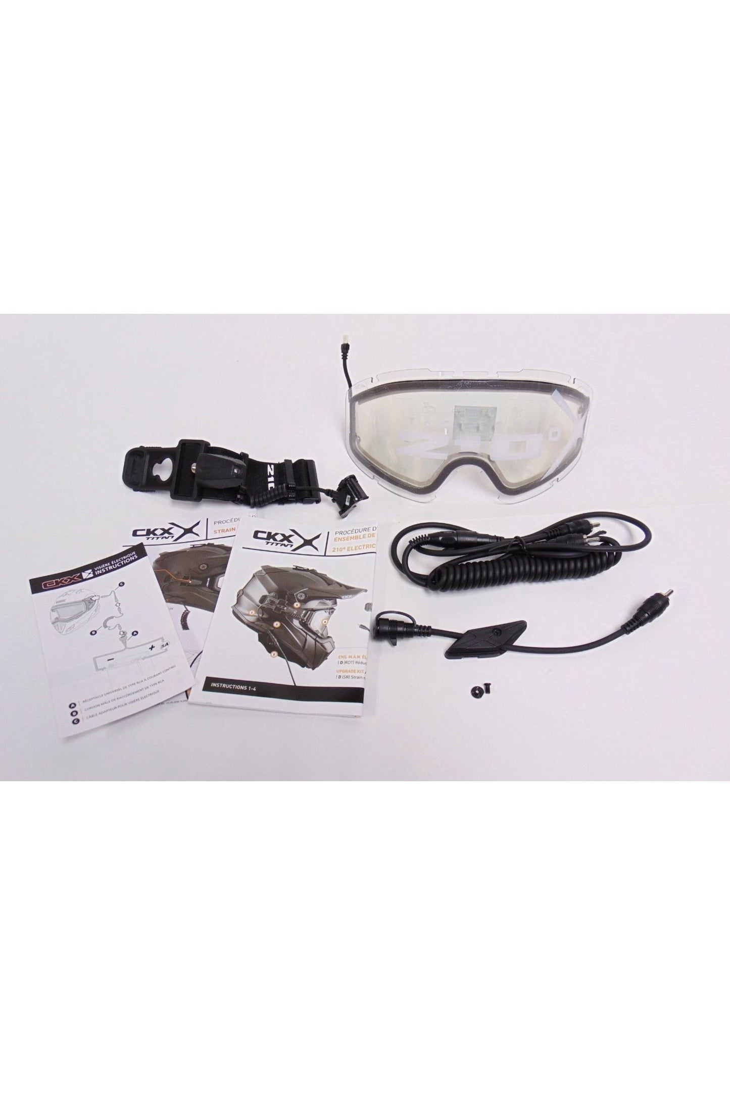 CKX 210 Goggles Insulated Electric Photochromic Upgrade Kit for Titan Helmets 120366