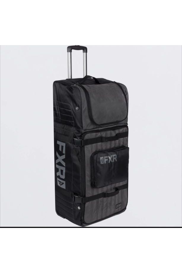 FXR Black Charcoal Transporter Snowmobile Gear Bag 193200-1008-00