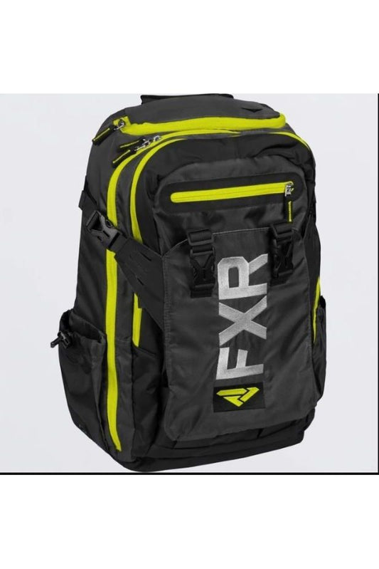 FXR Snowmobile Black Hi Vis Ride Pack Backpack 203202-1065-00