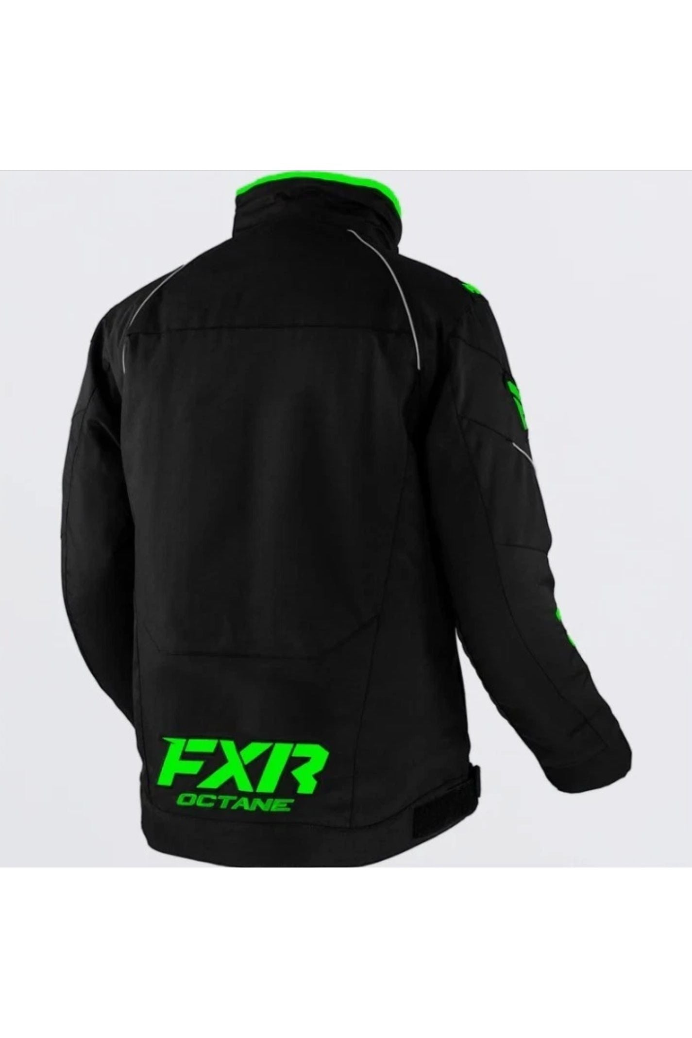 FXR Men's Octane Snowmobile Jacket Lime Green M L XL 2XL 3XL 220014-1070