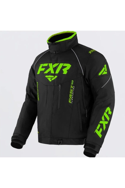 FXR Men's Octane Snowmobile Jacket Lime Green M L XL 2XL 3XL 220014-1070