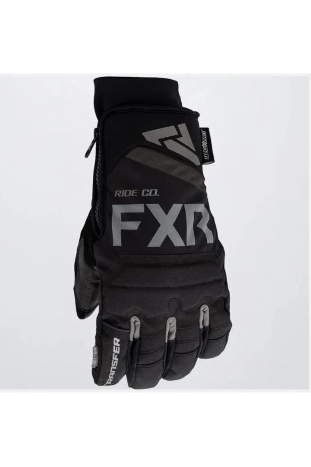 Men's FXR Black Transfer Short Cuff Snowmobile Gloves S M L XL 2XL 220817-1000