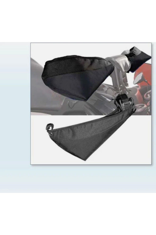 Choko Universal Snowmobile Black Soft Aggressive Hand Guards Muffs 229208