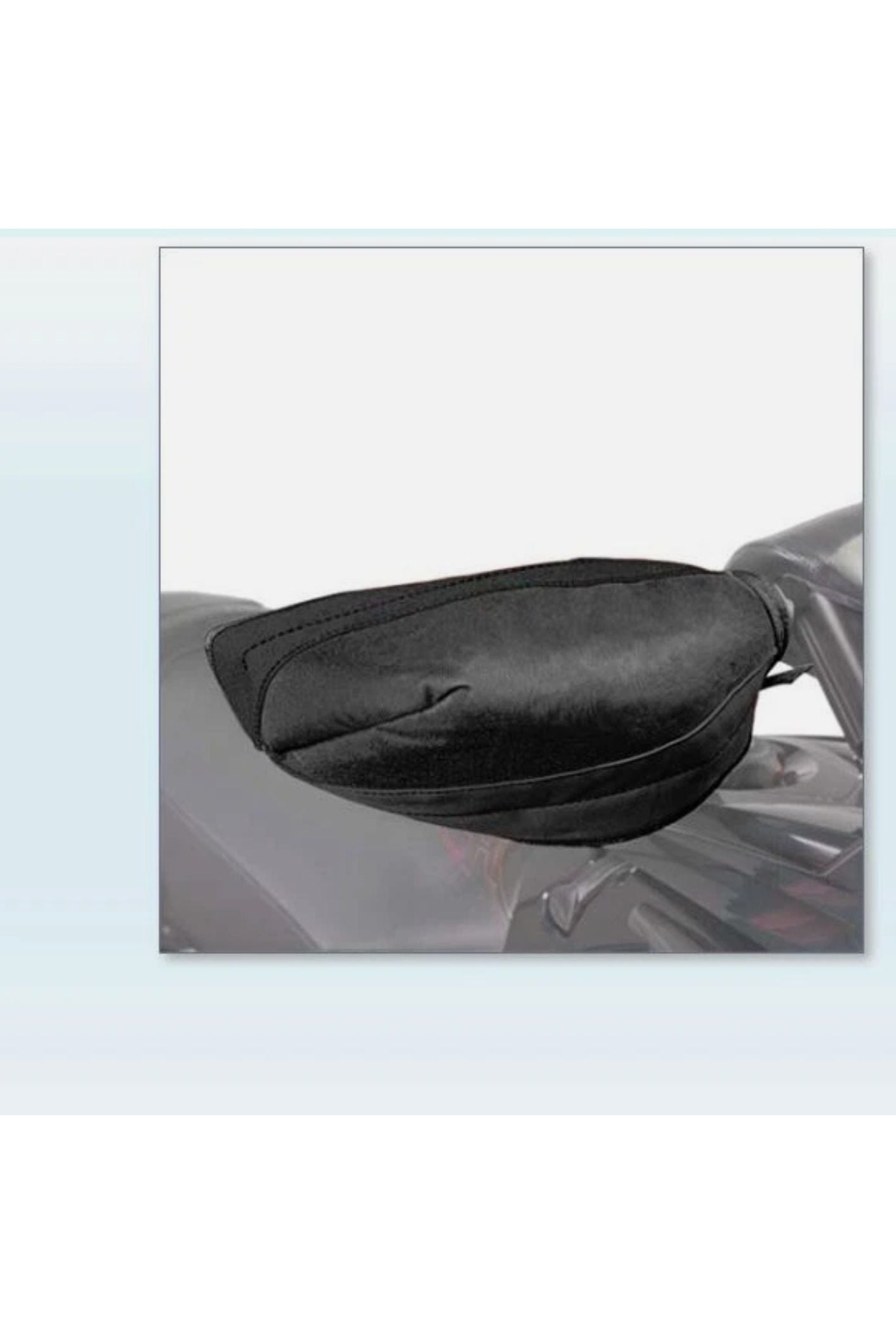 Choko Universal Snowmobile Black Soft Trail Hand Guards Wind Block Muffs 229258