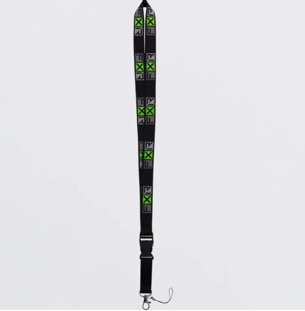 FXR Black & Lime Green Lanyard Keychain 241900-1070-00