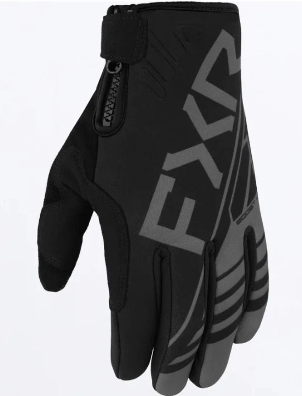 Men's FXR Black Boost Lite Snowmobile Gloves M L XL 2XL 3XL 250809-1000