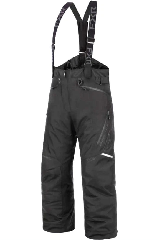 Men's FXR Black Ops Boost FX Snowmobile Pants Bibs M L XL 2XL 260158-1010