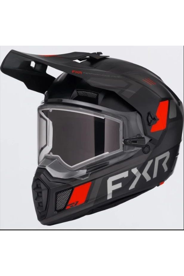 Red FXR Clutch X Snowmobile Helmet w/ Heated Shield M L XL 2XL 3XL 260670-1020