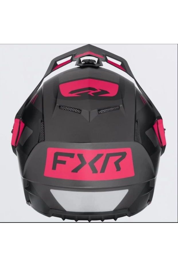 FXR Clutch X Snowmobile Helmet w/ Heated Shield Razz Pink M L XL 260670-1028