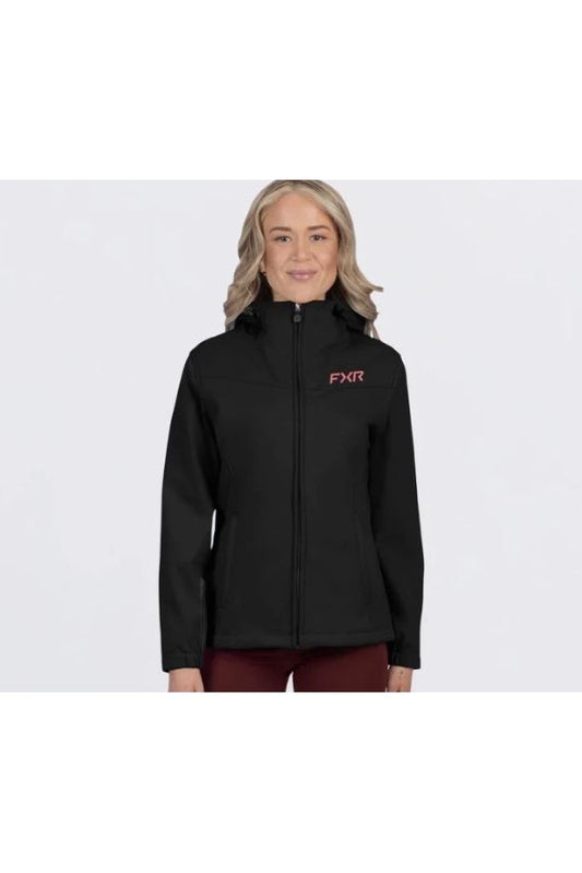 Women's FXR Pink Rose Hydrogen Softshell Jacket S M L XL 2XL 3XL 261003-1098