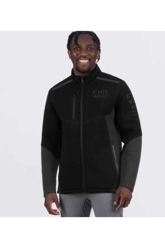 Men's FXR Black Ops Race Division Tech Zip Up Soft Shell M L XL 2X 3X 261112-1010