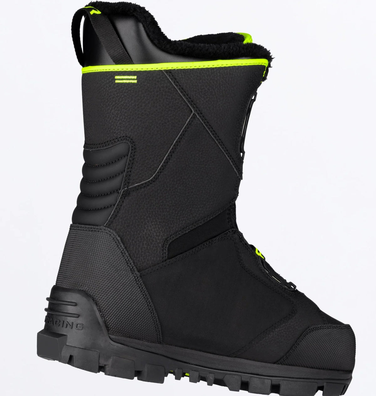 Men's FXR X-Cross Boa Black & Hi Vis Snowmobile Boots 10 11 12 13 270707-1065