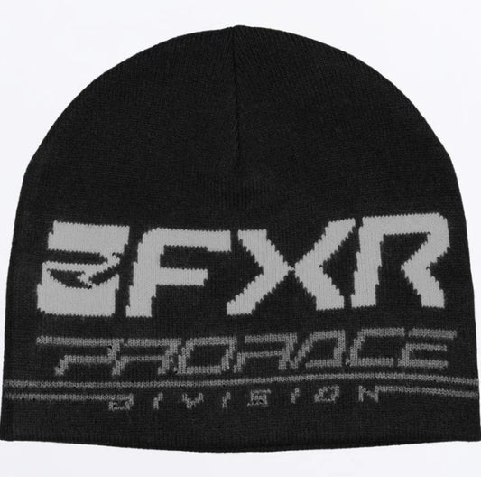 FXR Snowmobile Black & Grey Race Division Beanie Hat 271601-1005-00