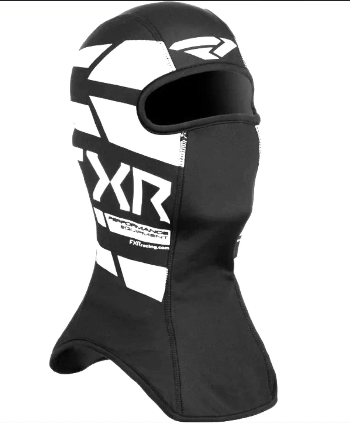 FXR Black & White Boost Snowmobile Balaclava Facemask 271663-0100-00 One Size