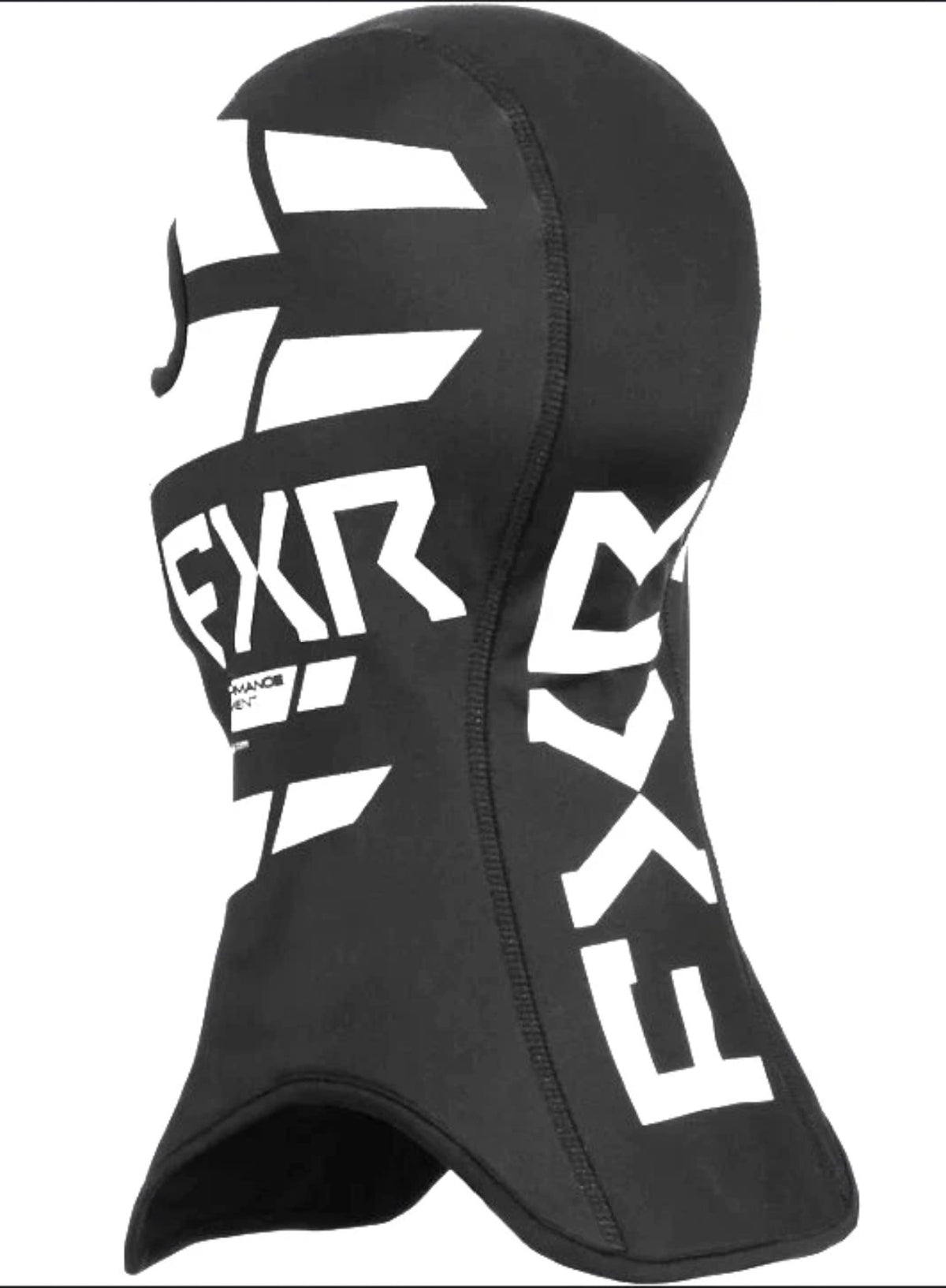 FXR Black & White Boost Snowmobile Balaclava Facemask 271663-0100-00 One Size