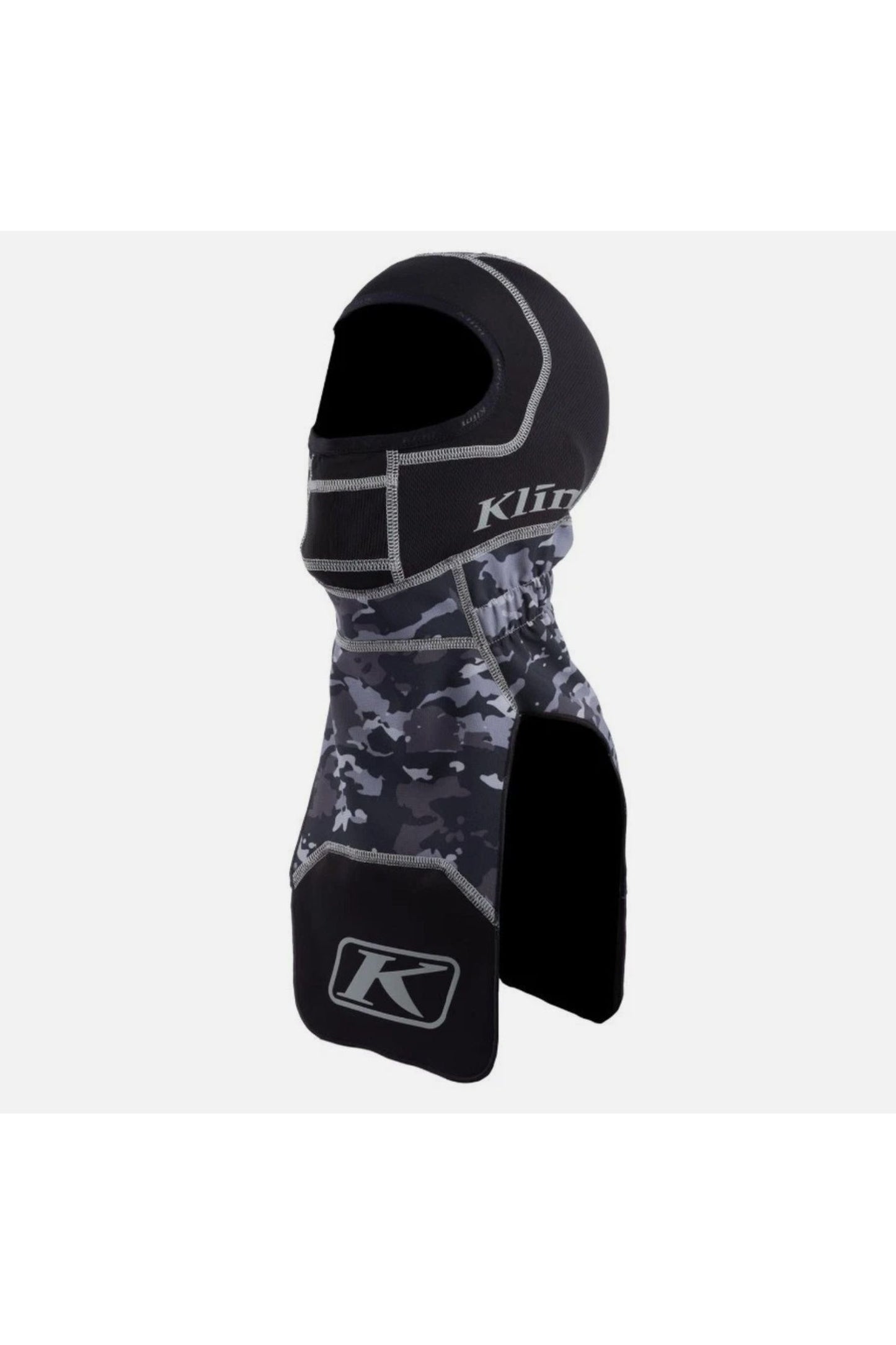 Klim Black Camo Covert Snowmobile Facemask Balaclava 3085-001-000-001