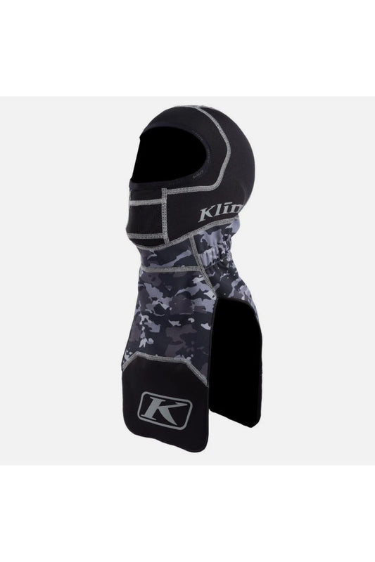 Klim Black Camo Covert Snowmobile Facemask Balaclava 3085-001-000-001