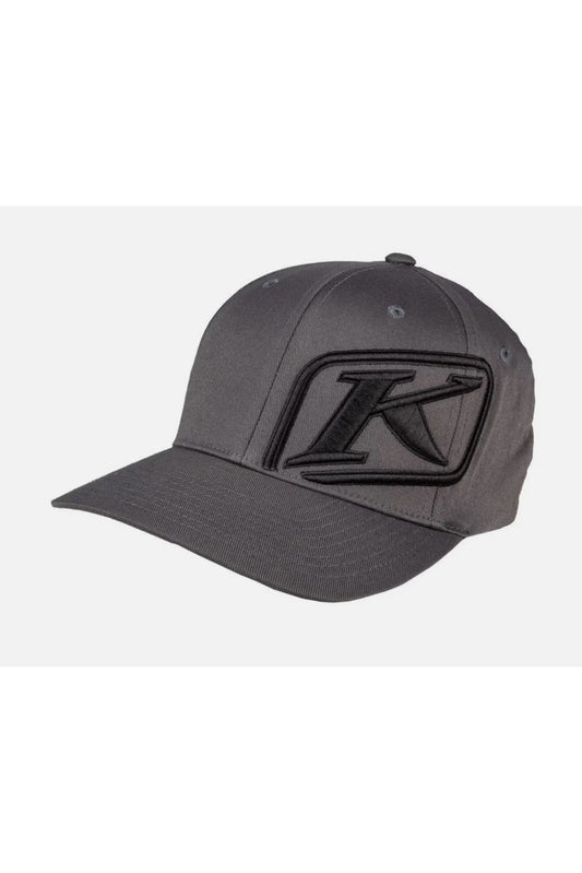 Klim Gray Black Rider Fitted Baseball Hat Cap SM/MD LG/XL 3235-006-XXX-601