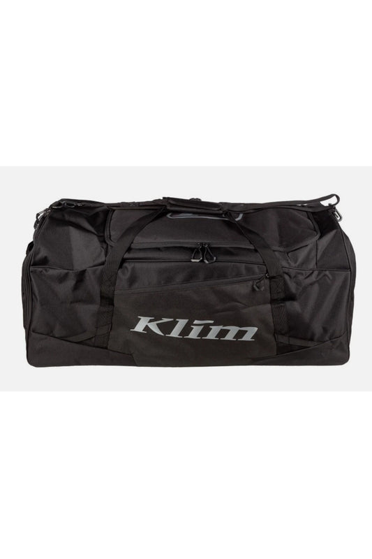Klim Black & Silver Snowmobile Gear Bag Duffle Bag 3310-001-000-006